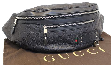 womens black gucci pouch|Gucci bum bag for men.